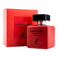 Narissa Rouge Eau de Parfum for Women – 100ML (3.4 OZ) | By Maison Alhambra | Bold, Seductive, and Long-Lasting Fragrance