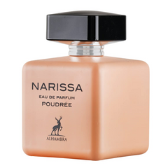 Maison Alhambra Narissa Peach Eau de Parfum for Women – 3.4 oz (100mL) | Fruity, Floral, and Long-Lasting Fragrance