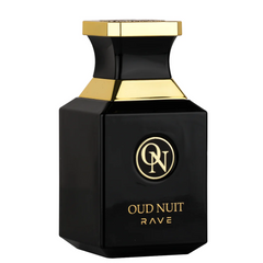 RAVE Oud Nuit Eau de Parfum – 100ML (3.4 fl oz) | Luxurious Oriental Fragrance | Long-Lasting & Captivating Scent