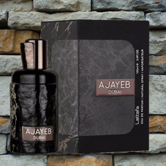 Lattafa Ajayeb Dubai Eau de Parfum for Men - Long-Lasting Fragrance, 3.4 oz