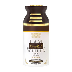 Lattafa Ana Abiyedh Leather Deodorant Spray for Everyone