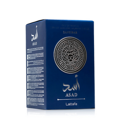 Lattafa Asad Zanzibar for Men EDP Spray (3.4 Ounce)