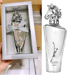 Lattafa Maahir Legacy Eau de Parfum for Men – Bold & Sophisticated Woody Spiced Fragrance, 3.4 oz