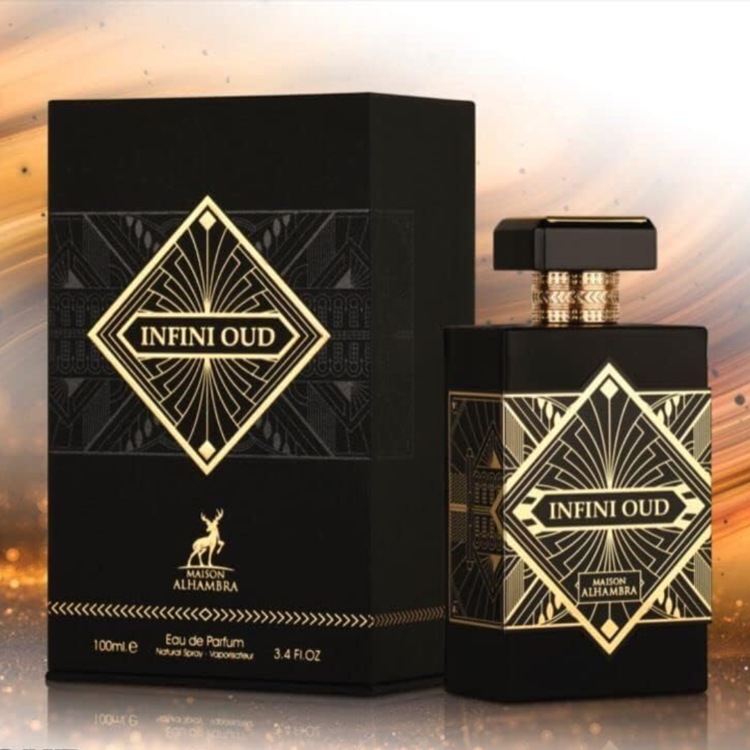 Maison Alhambra Infini Oud for Unisex - 3.4 oz EDP Spray-3