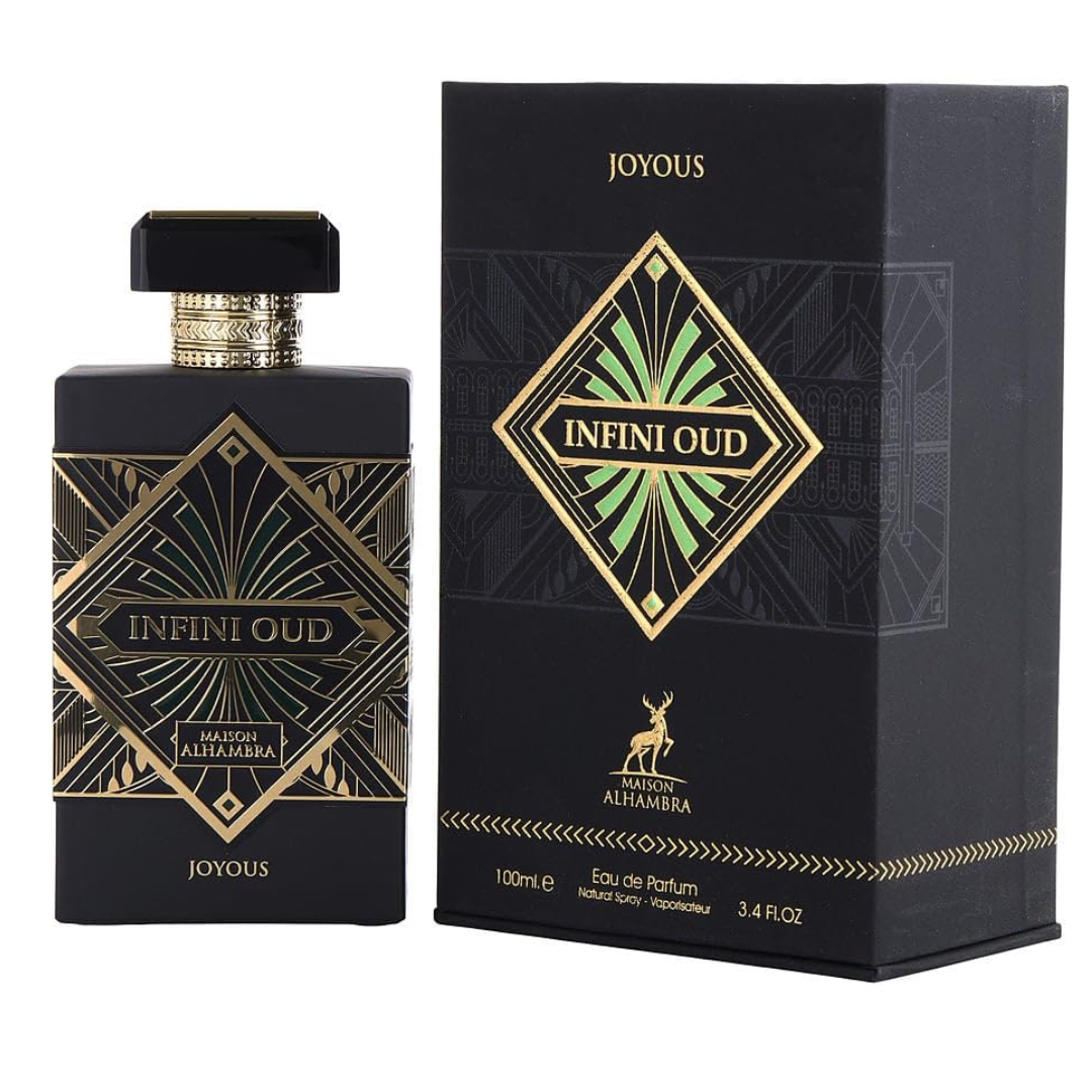 Maison Alhambra Infini Oud Joyous for Unisex - 3.4 oz EDP Spray-1