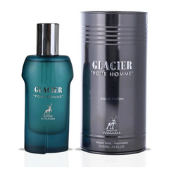 Glacier Pour Homme Eau De Parfum Spray 100ML (3.4 OZ) By Maison Alhambra | Long Lasting, Fresh, Spicy, Luxurious Fragrance.-1