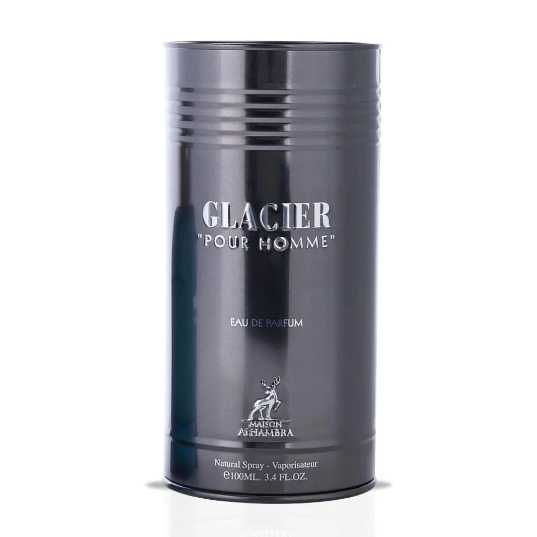 Glacier Pour Homme Eau De Parfum Spray 100ML (3.4 OZ) By Maison Alhambra | Long Lasting, Fresh, Spicy, Luxurious Fragrance.-3