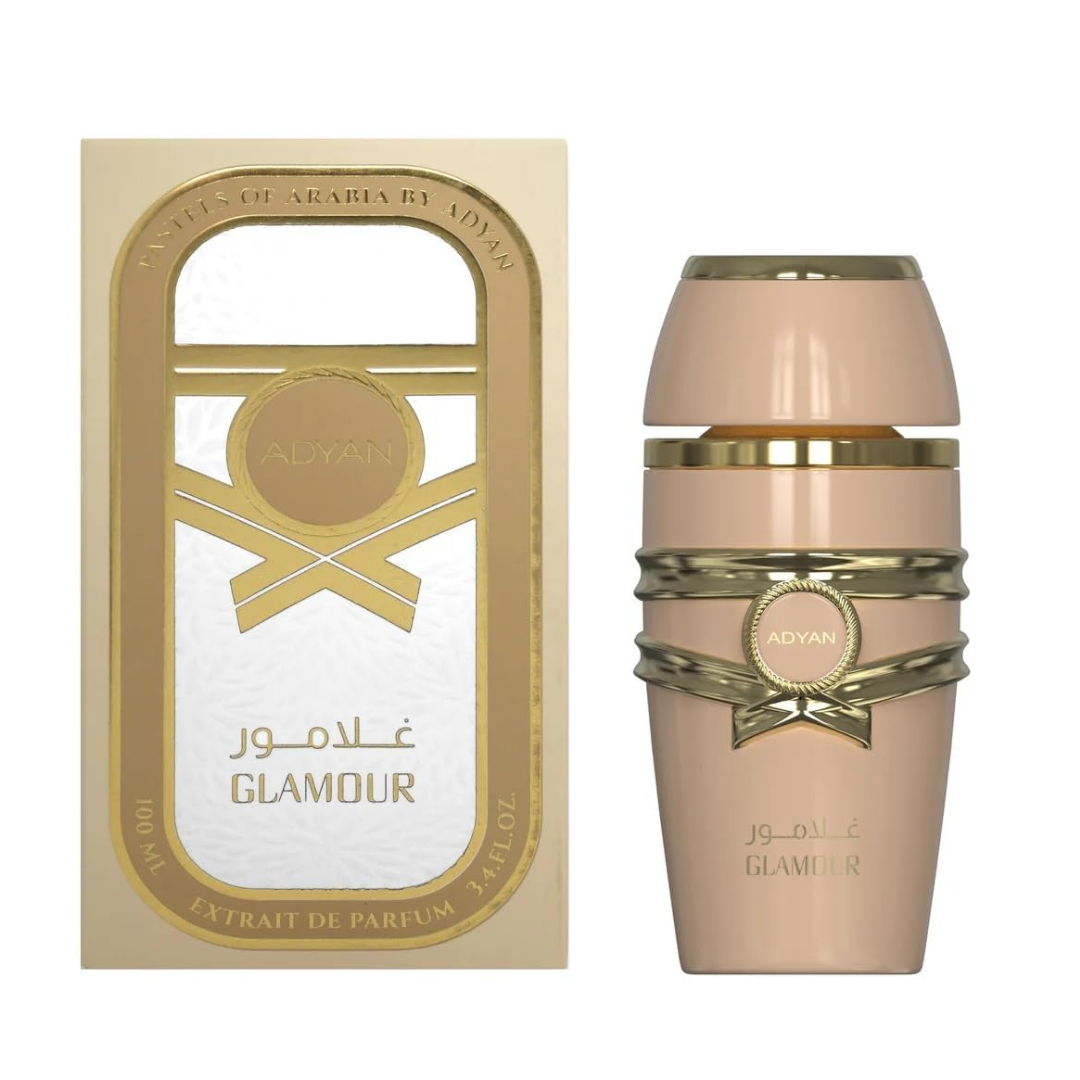 Glamour Pastels of Arabia Extrait de Parfum – 100ML (3.4 fl oz) | Luxurious Women’s Fragrance with Caramel, Vanilla & White Musk | Long-Lasting Elegance