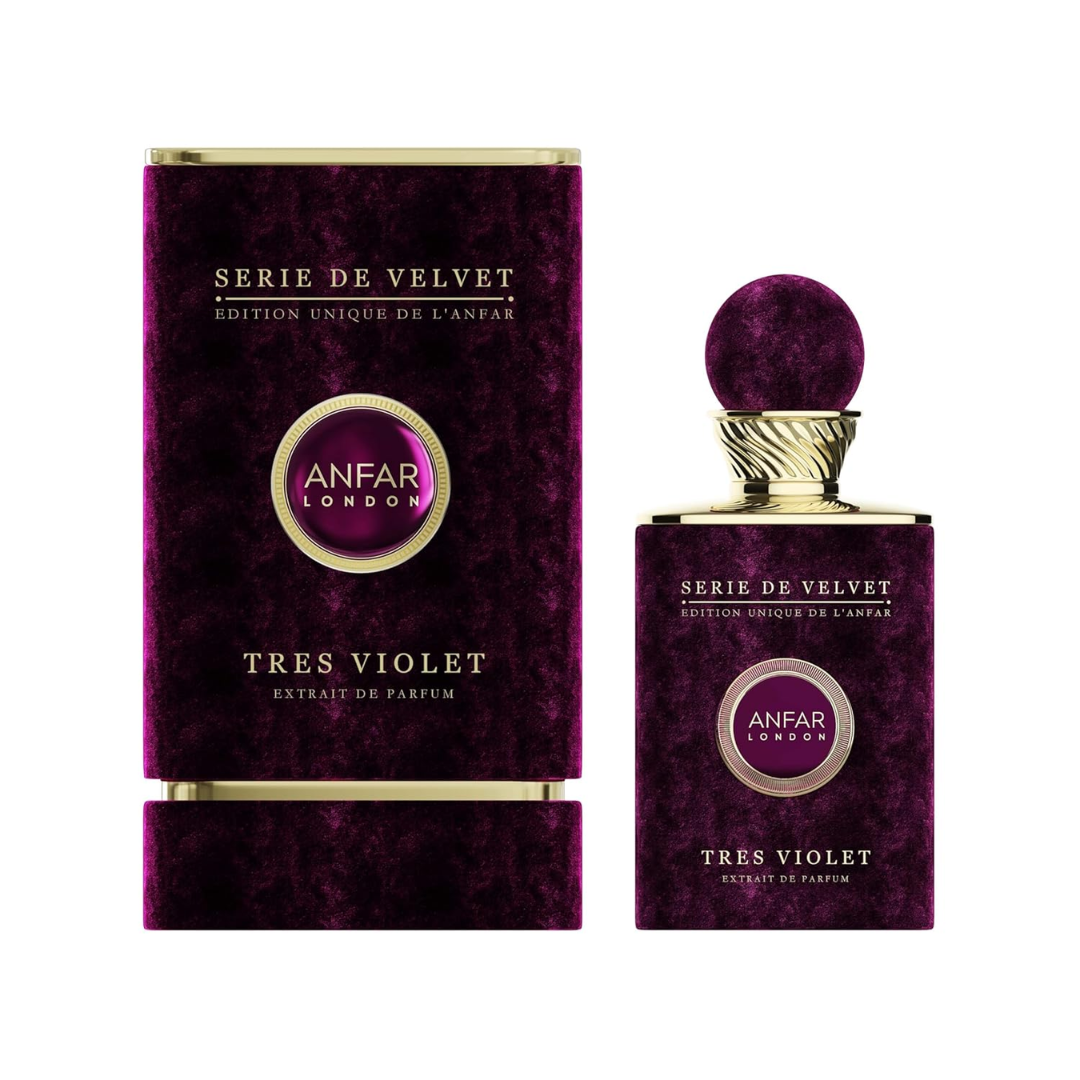 Tres Violet Extrait de Parfum for Women – Floral Orange Blossom & Oud Fragrance | 100ml (3.4oz)-2