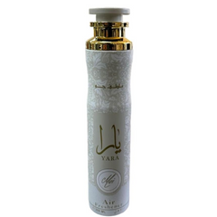 Yara Moi Lattafa Air Freshener – 300mL Arabian Fragrance | Long-Lasting Home & Car Spray (Yellow, 10.14 oz)-1