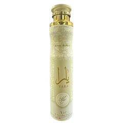 Yara Moi Lattafa Air Freshener – 300mL Arabian Fragrance | Long-Lasting Home & Car Spray (Yellow, 10.14 oz)-2
