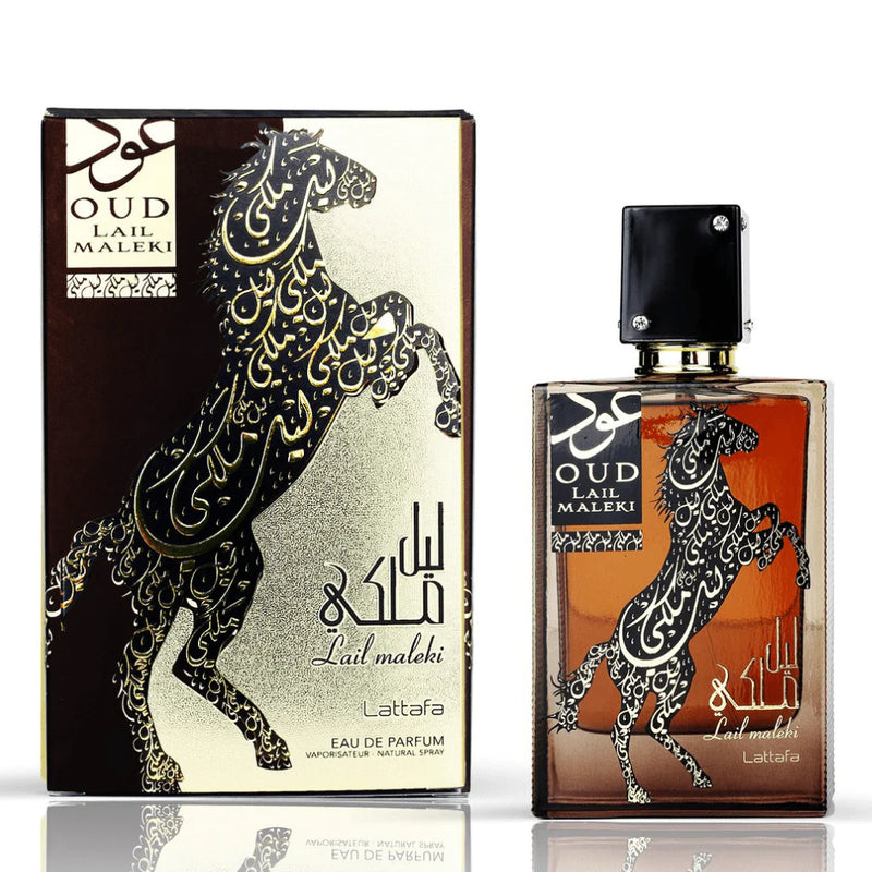Oud Lail Maleki by Lattafa – Unisex Eau de Parfum | Bold & Long-Lasting Arabian Fragrance, 3.4 oz-1