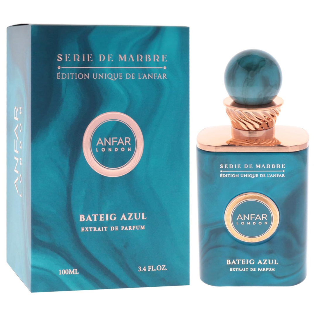 Bateig Azul Extrait de Parfum – Fresh Citrus & Herbal Unisex Fragrance | 3.4oz