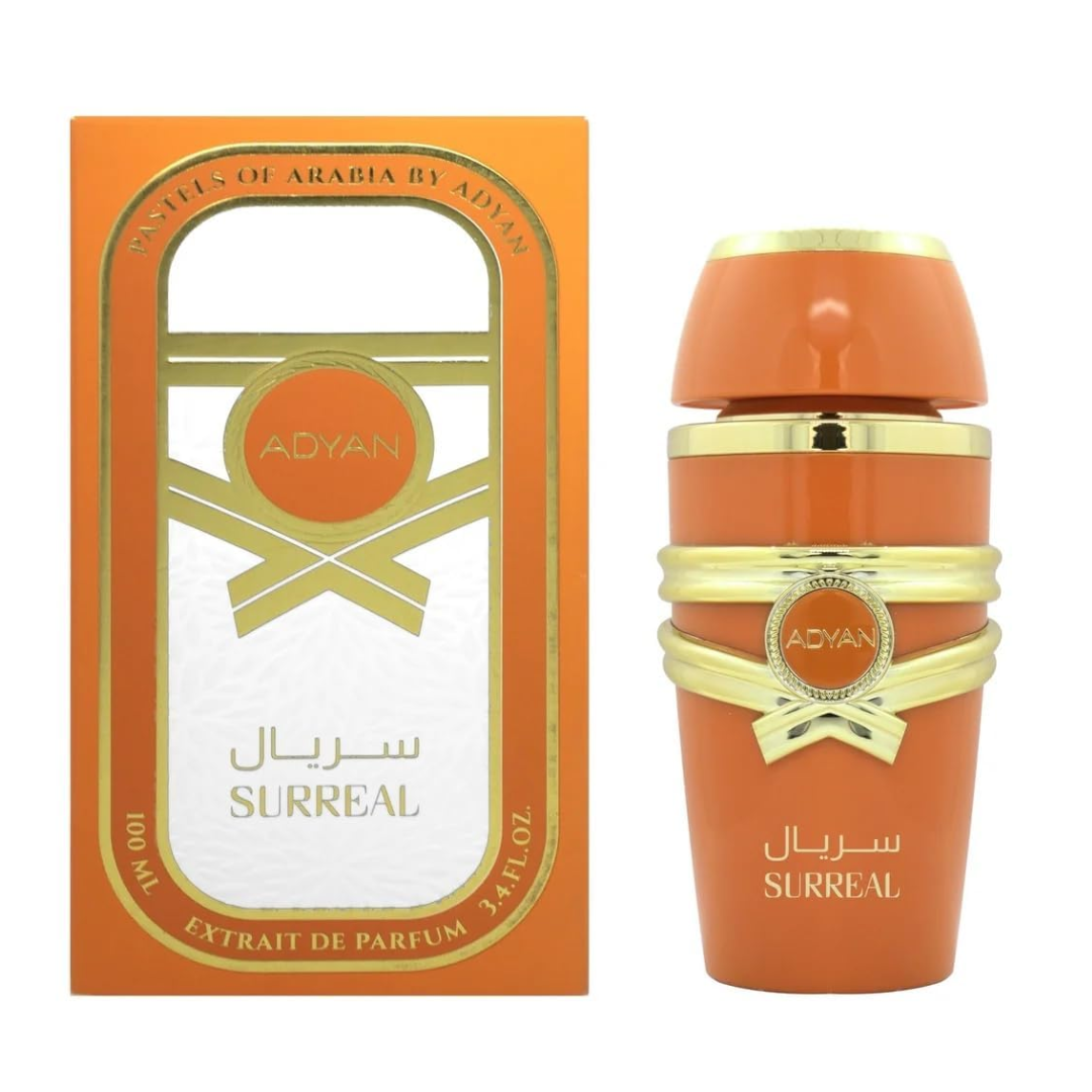 Surreal Pastels of Arabia by Anfar Extrait de Parfum – 100ML (3.4 fl oz) | Exotic Women’s Fragrance with Mango, Ginger & Saffron | Long-Lasting Arabian Perfume-1