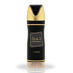 Khamrah Deodorant Spray by Lattafa – 200mL (6.7 oz) | Luxurious Spicy, Woody & Floral Fragrance-1