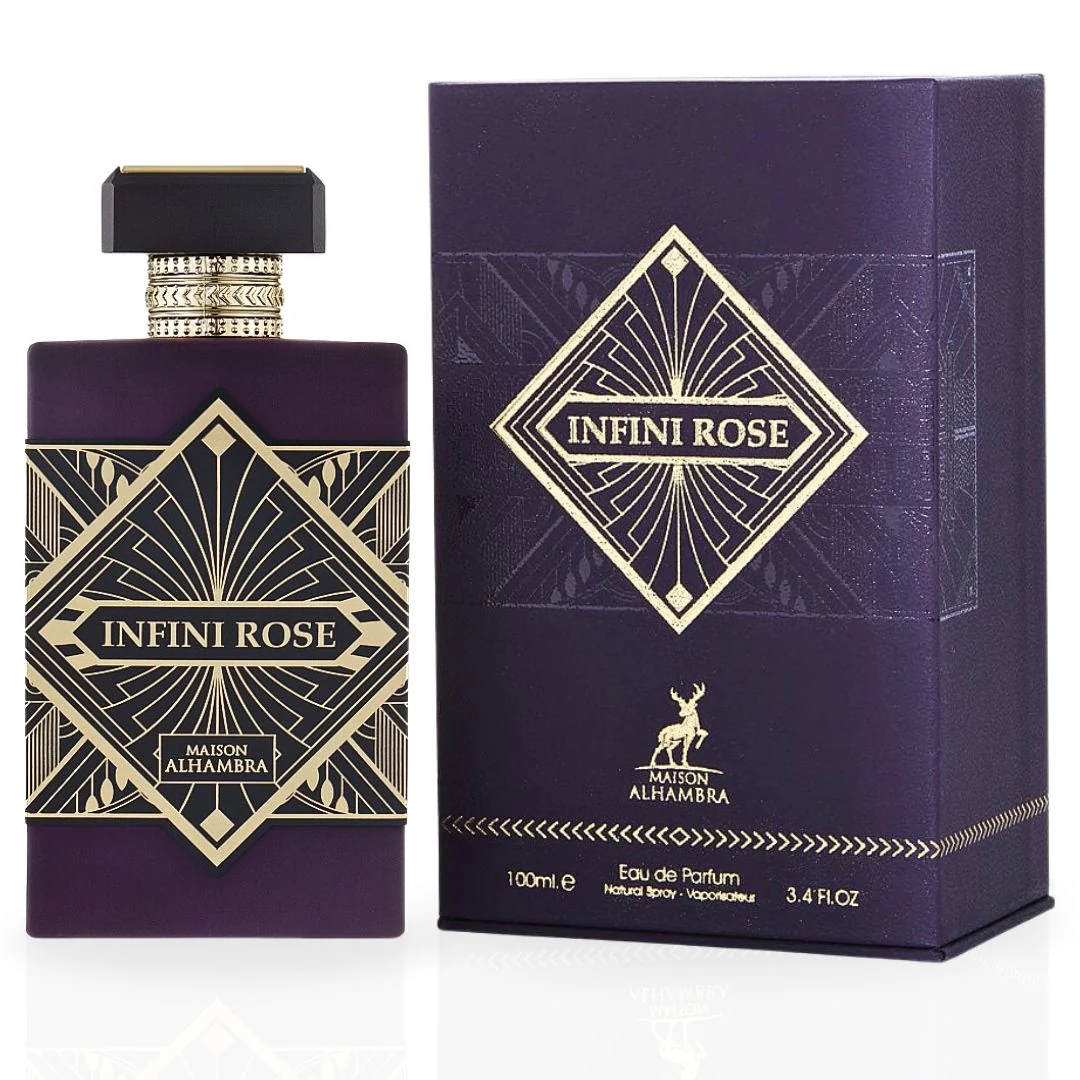 Infini Rose Eau De Parfum Spray 100ML (3.4 OZ) By Maison Alhambra