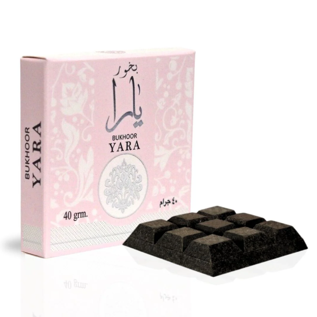 YARA Bukhoor by Ard Al Zaafaran – 40g | Luxurious & Captivating Arabian Incense