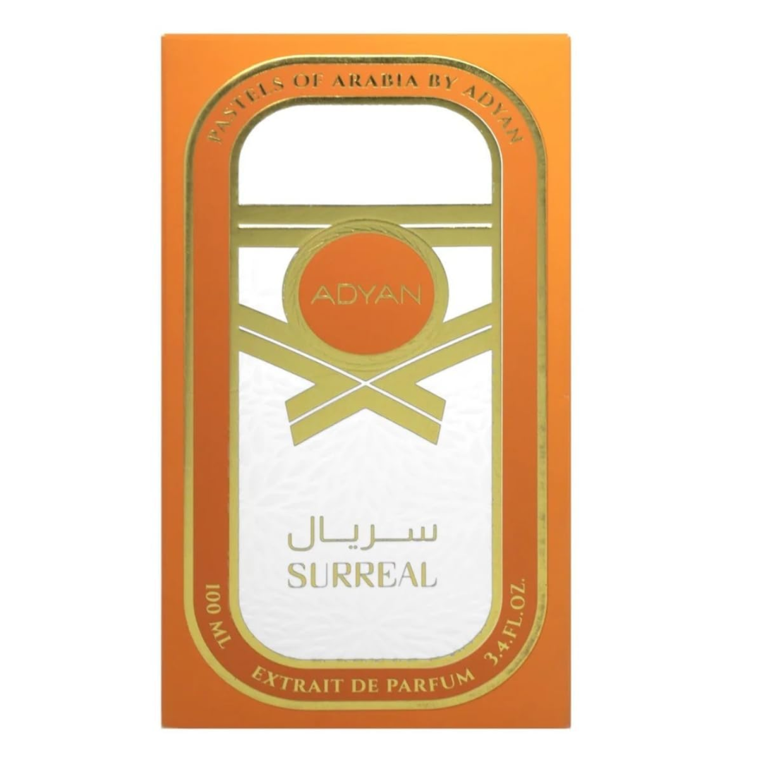 Surreal Pastels of Arabia by Anfar Extrait de Parfum – 100ML (3.4 fl oz) | Exotic Women’s Fragrance with Mango, Ginger & Saffron | Long-Lasting Arabian Perfume-3