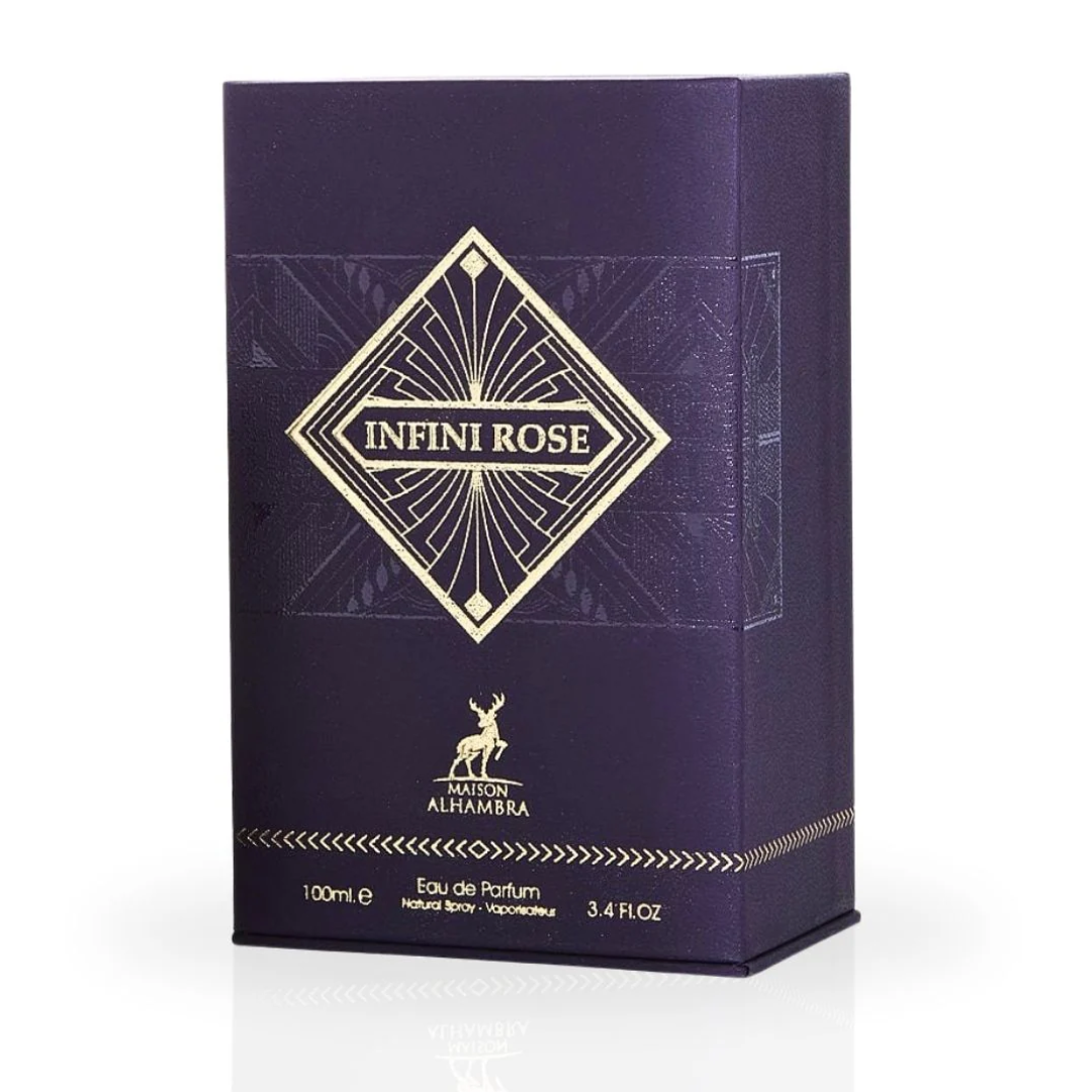 Infini Rose Eau De Parfum Spray 100ML (3.4 OZ) By Maison Alhambra-3