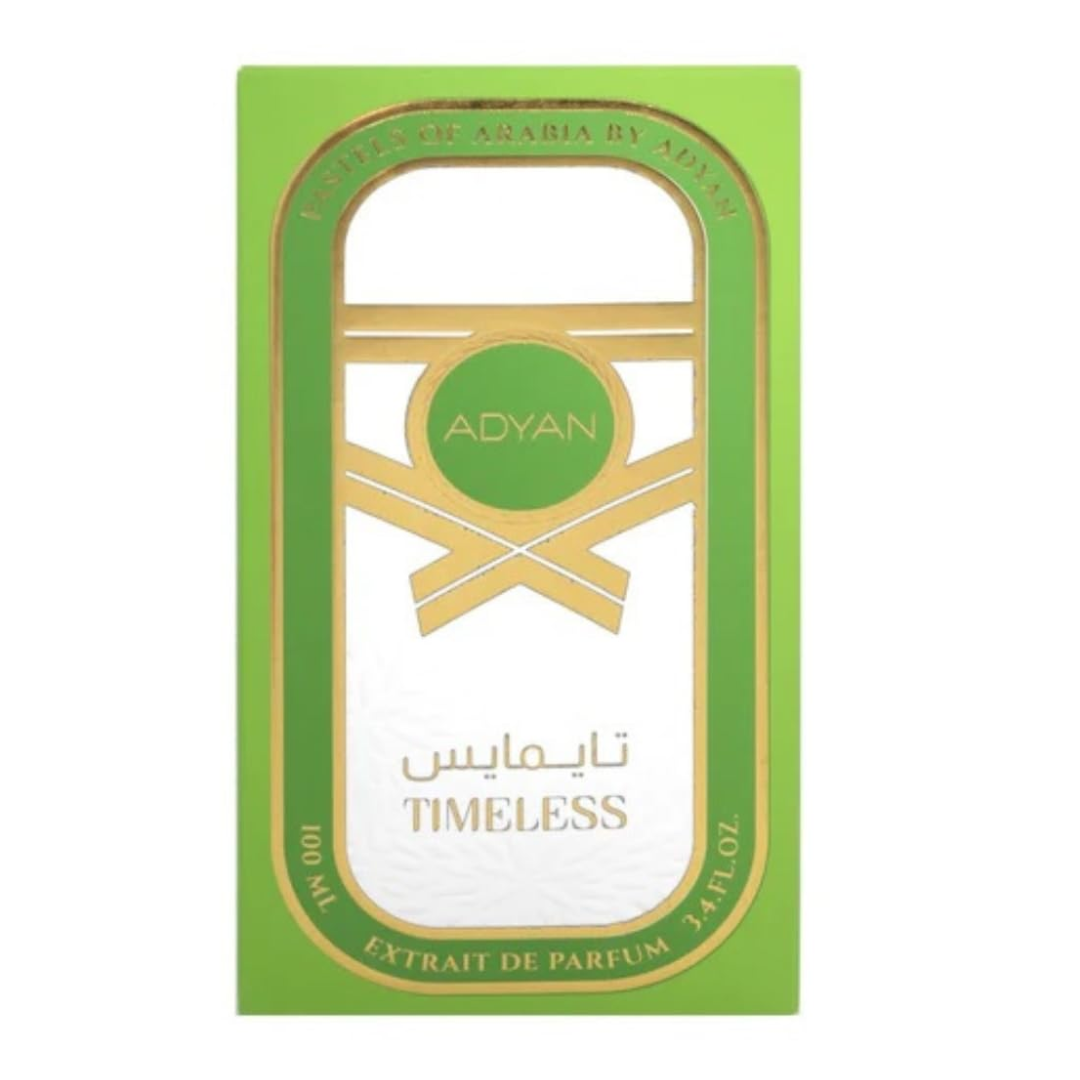 Timeless Pastels of Arabia by Anfar Extrait de Parfum – 100ML (3.4 fl oz) | Spicy & Nutty Women’s Fragrance with Pepper, Pistachio & Rum | Long-Lasting Arabian Perfume