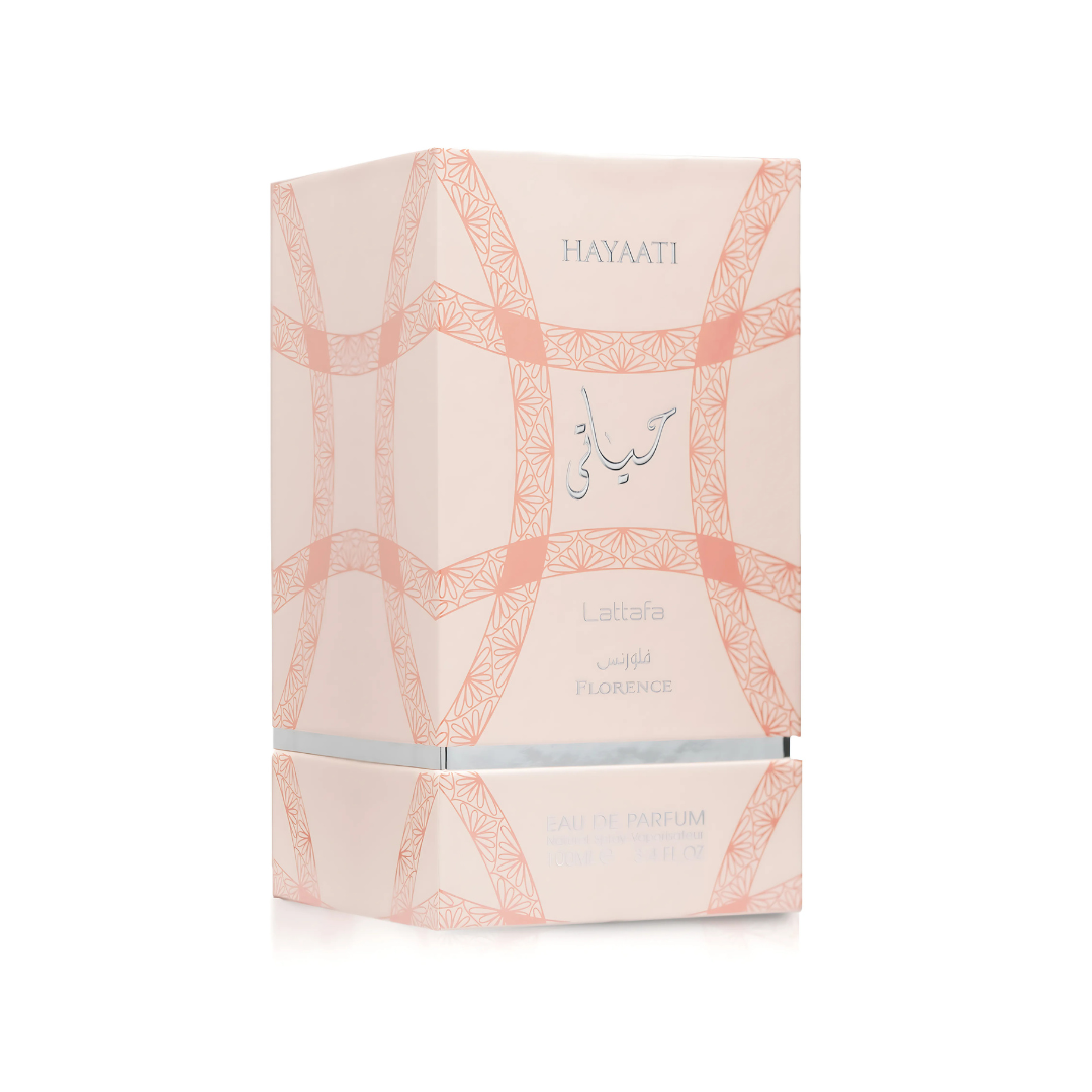 Hayaati Florence Pink EDP - 100ML(3.4 oz) by Lattafa-3