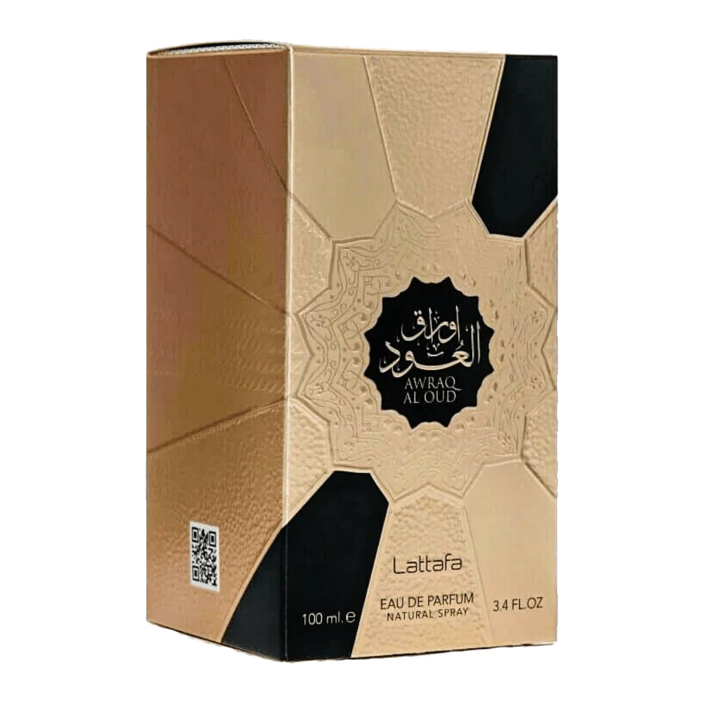 Awraq Al Oud by Lattafa – Unisex Eau de Parfum | Rich & Woody Oud Fragrance, 3.4 oz