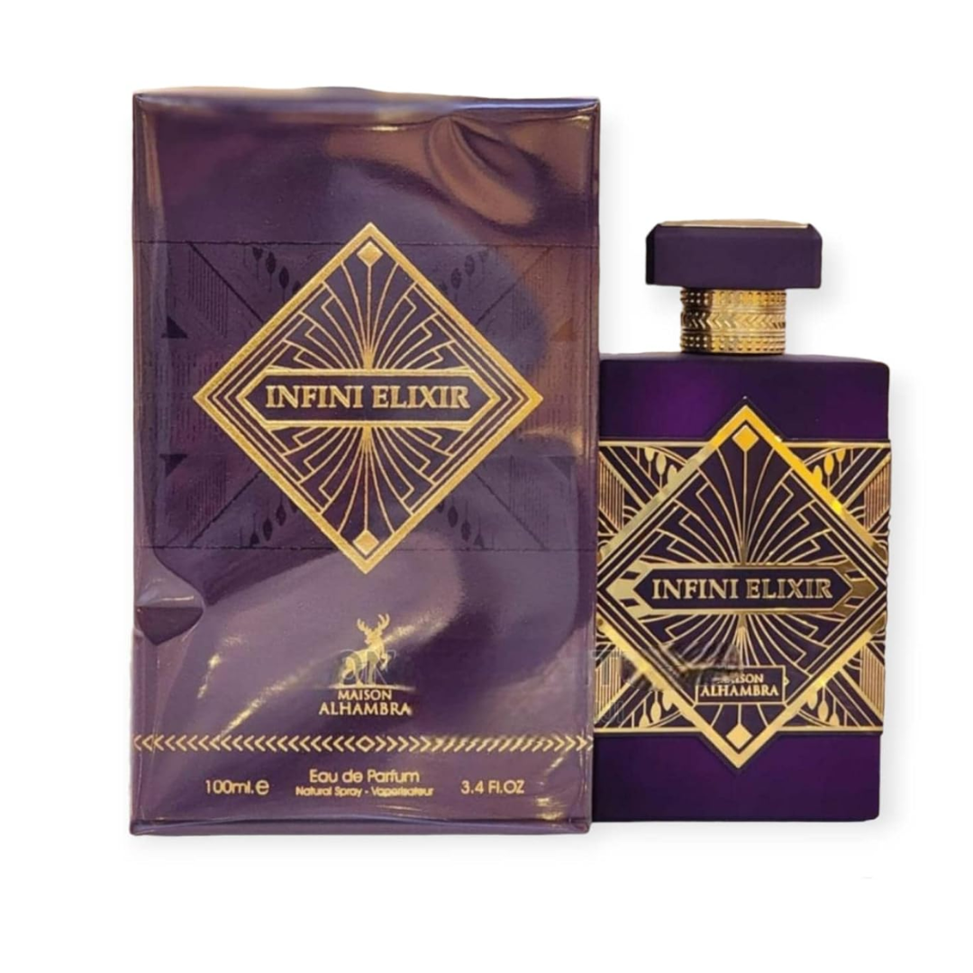 Maison Alhambra Infini Elixir for Unisex - 3.4 oz EDP Spray-1