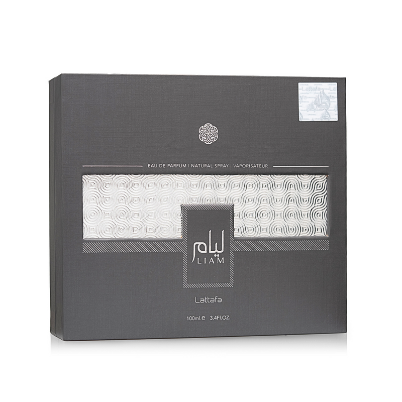 Liam Grey Eau De Parfum Spray 100ML by Lattafa, Refreshing and Aromatic Fragrances for Men & Women.-3