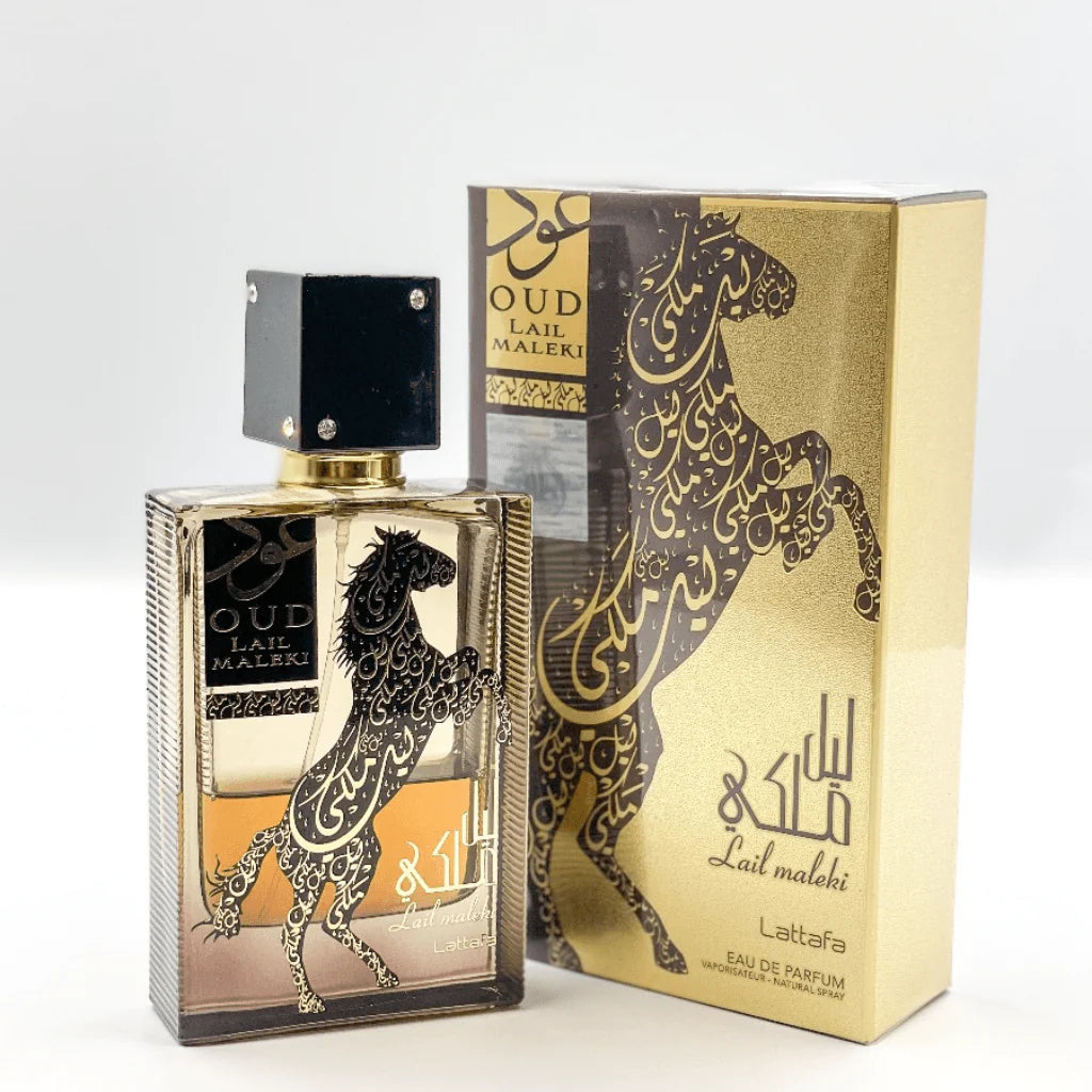 Oud Lail Maleki by Lattafa – Unisex Eau de Parfum | Bold & Long-Lasting Arabian Fragrance, 3.4 oz-4