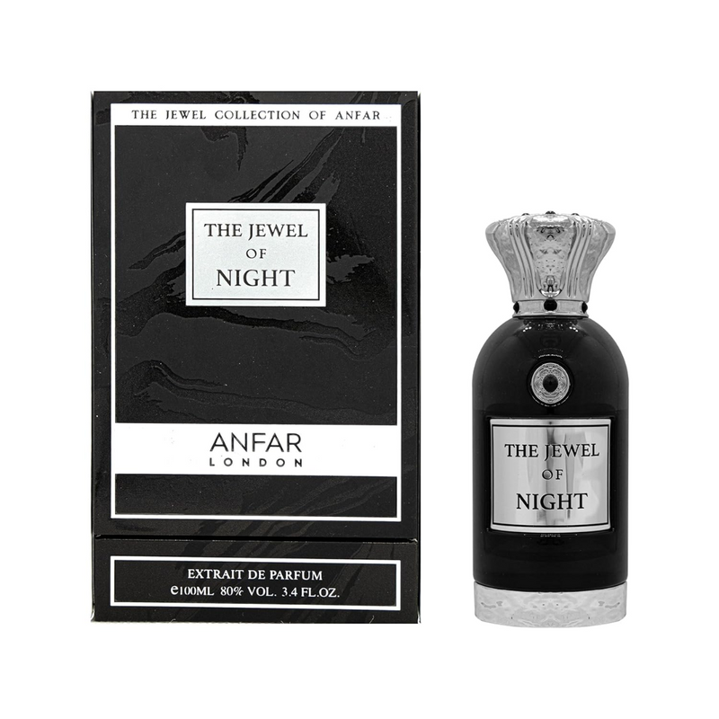 The Jewel of Night Extrait de Parfum – 100ML | Luxurious & Long-Lasting Unisex Fragrance by Anfar London-1