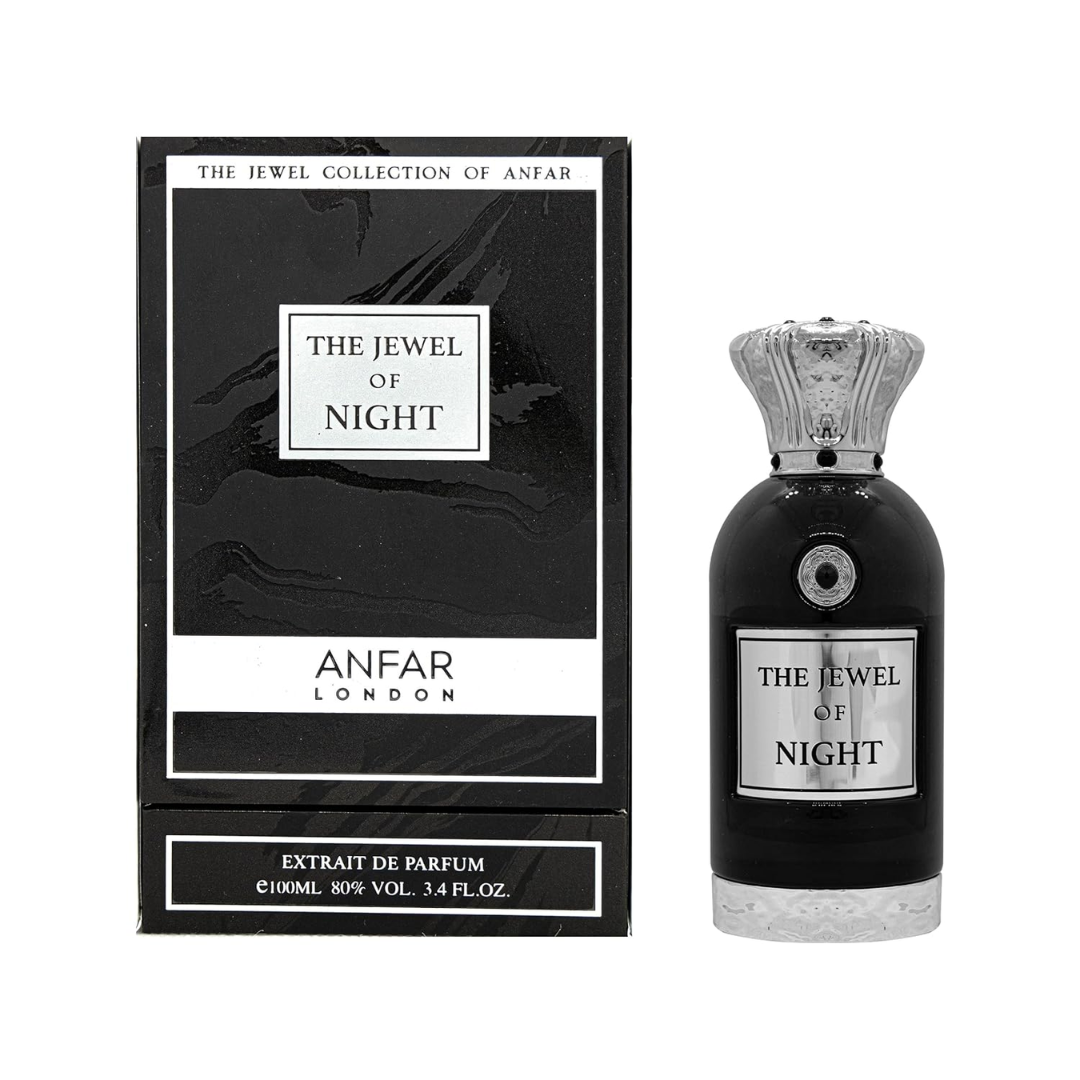 The Jewel of Night Extrait de Parfum – 100ML | Luxurious & Long-Lasting Unisex Fragrance by Anfar London