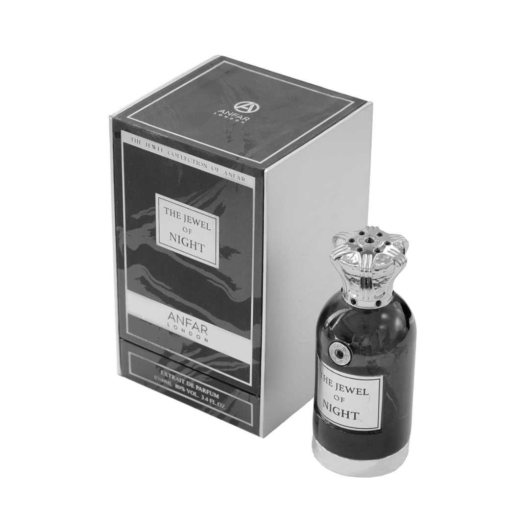 The Jewel of Night Extrait de Parfum – 100ML | Luxurious & Long-Lasting Unisex Fragrance by Anfar London-3
