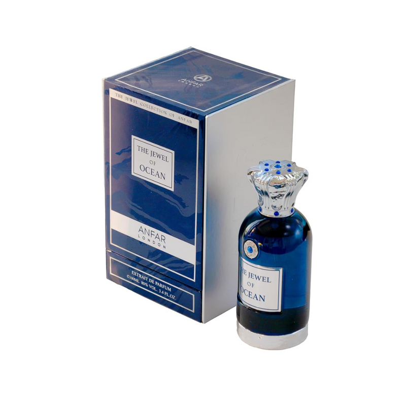 The Jewel of Ocean Extrait de Parfum – 100ML | Unisex Fresh & Citrusy Fragrance with Floral & Woody Notes | Long-Lasting Premium Perfume-3