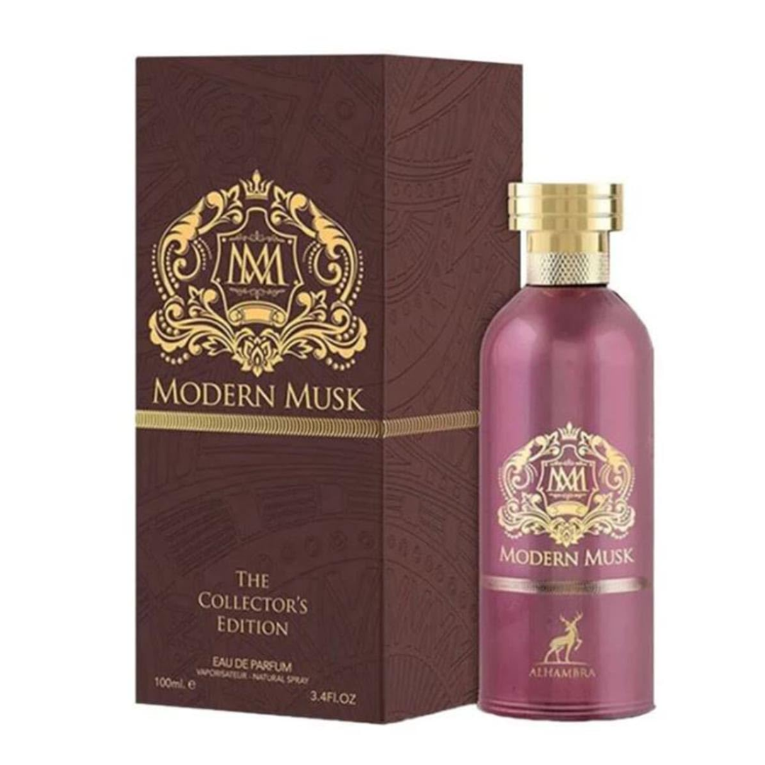 Maison Alhambra Modern Musk Eau de Parfum Spray for Women – 3.4 oz (100mL) | Long-Lasting Sophisticated Fragrance