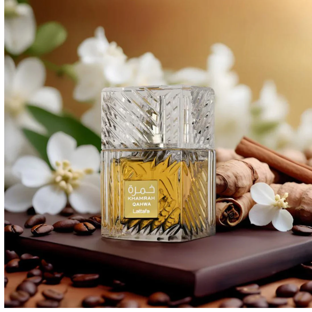 Lattafa Khamrah Qahwa Eau de Parfum – Luxury Unisex Fragrance, 3.4 oz | Long-Lasting Oriental Perfume with Warm Coffee & Spiced Notes-3