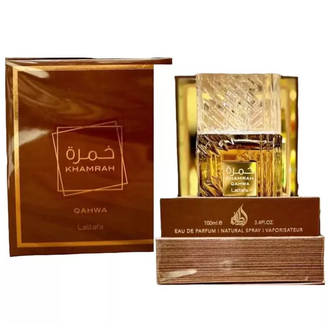 Lattafa Khamrah Qahwa Eau de Parfum – Luxury Unisex Fragrance, 3.4 oz | Long-Lasting Oriental Perfume with Warm Coffee & Spiced Notes-4
