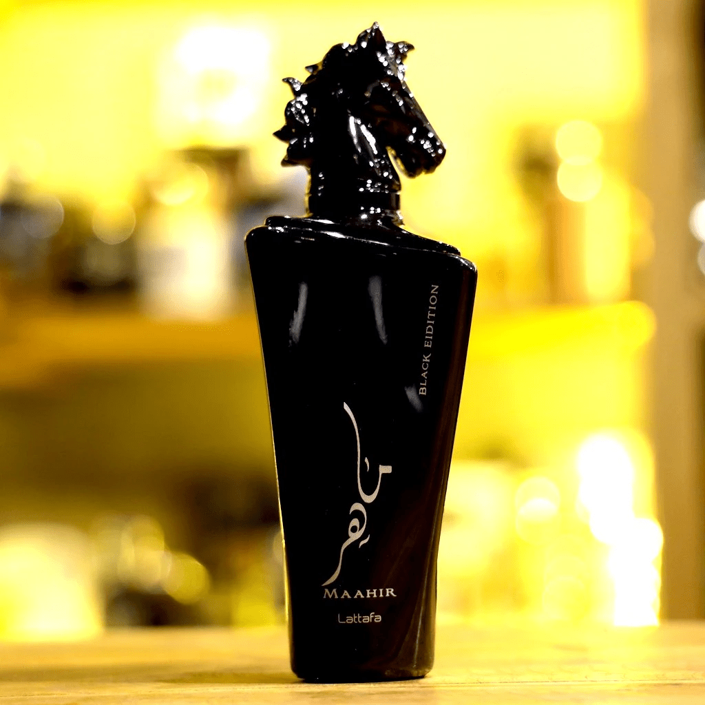 Lattafa Maahir Black Edition Eau de Parfum – Unisex Luxury Fragrance, 3.4 oz | Bold, Spicy & Woody Scent-7