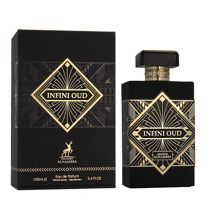 Maison Alhambra Infini Oud for Unisex - 3.4 oz EDP Spray-1