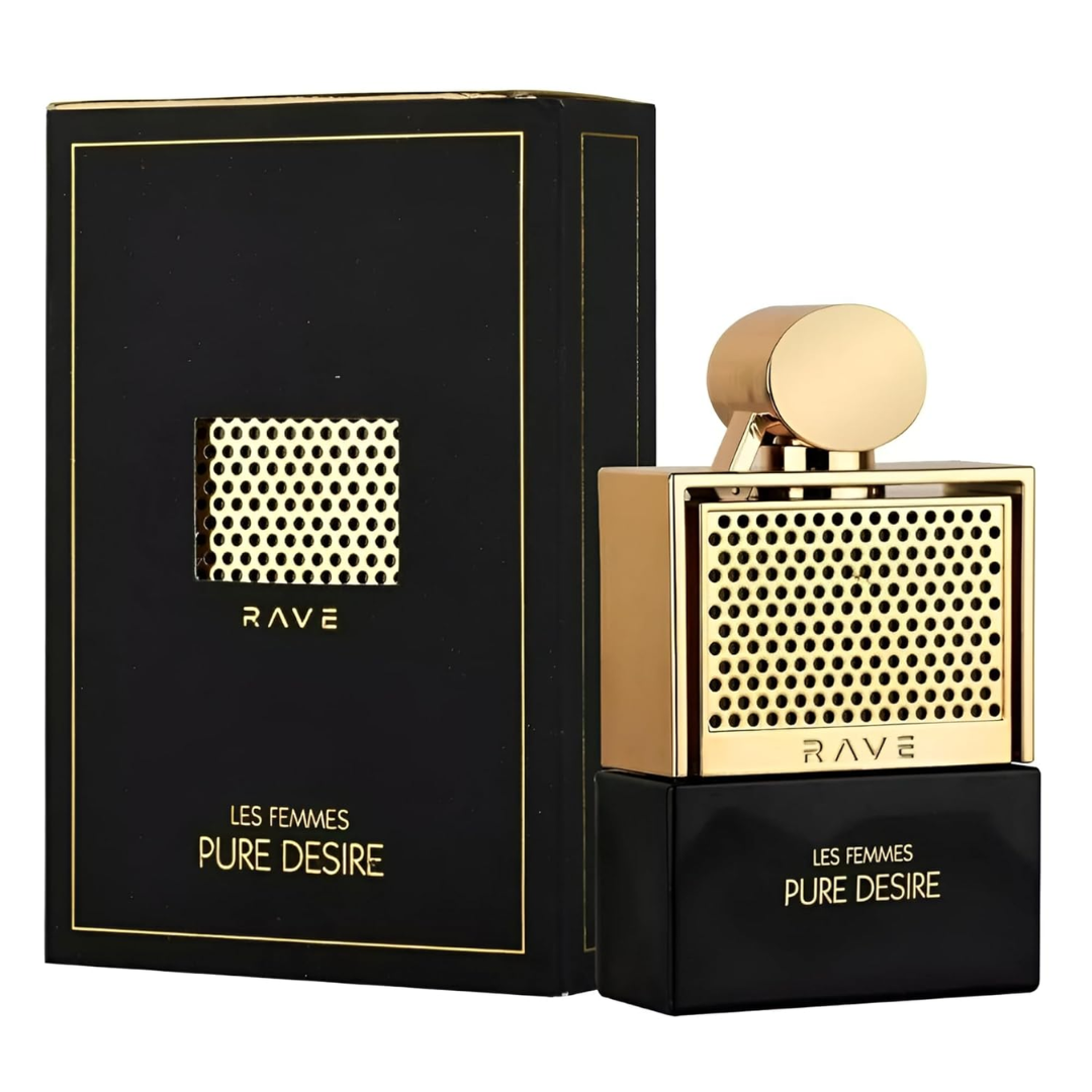 Pure Desire Gold Women Eau de Parfum - 100 (3.4oz) BY Lattafa-1