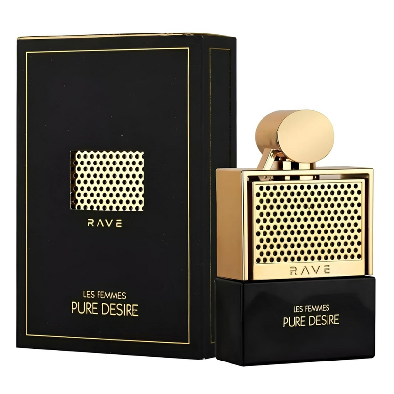 Pure Desire Gold Women Eau de Parfum - 100 (3.4oz) BY Lattafa-1