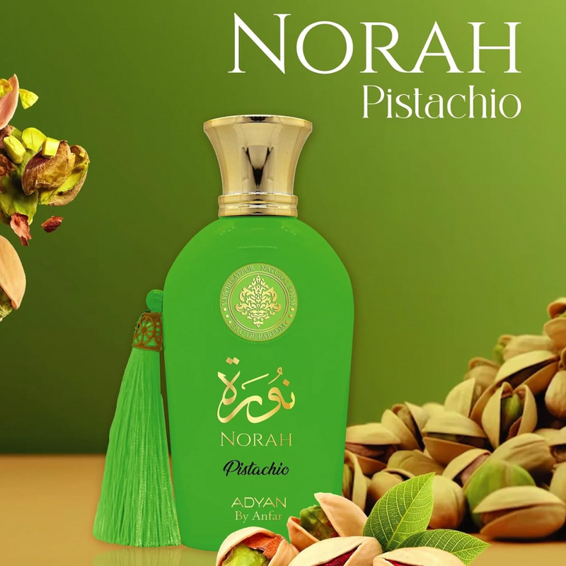 Norah Pistachio Eau de Parfum for Women – 100ML (3.4 fl oz) | Original Dubai Fragrance | Pistachio, Ice Cream & Bergamot Notes-3