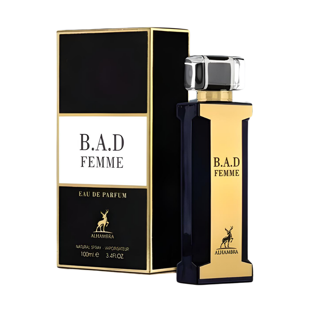 B.A.D FEMME EDP Spray By Maison Alhambra (3.4 oz) 100 ml