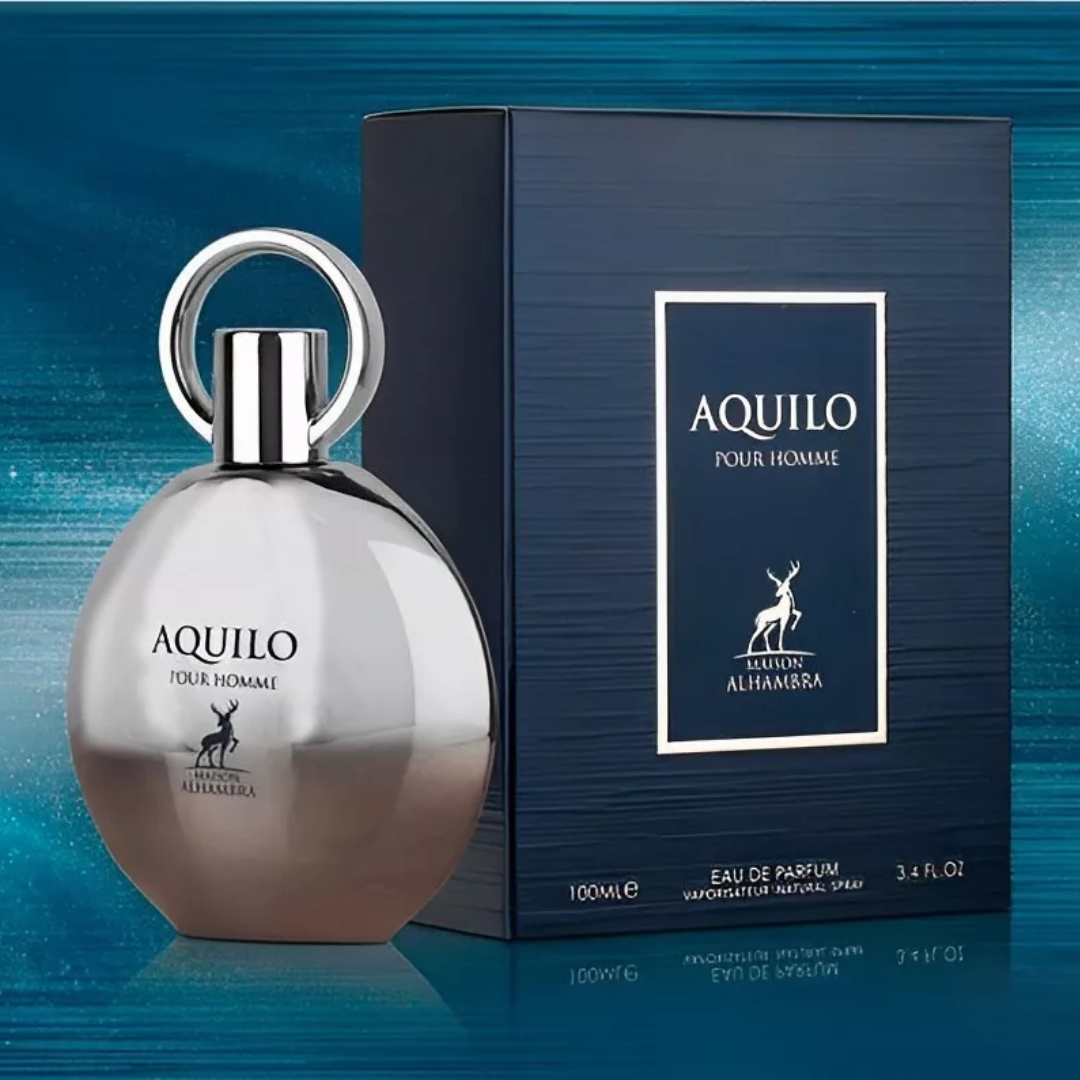 Maison Alhambra Aquilo Pour Homme EDP Spray 3.4 Ounce-2